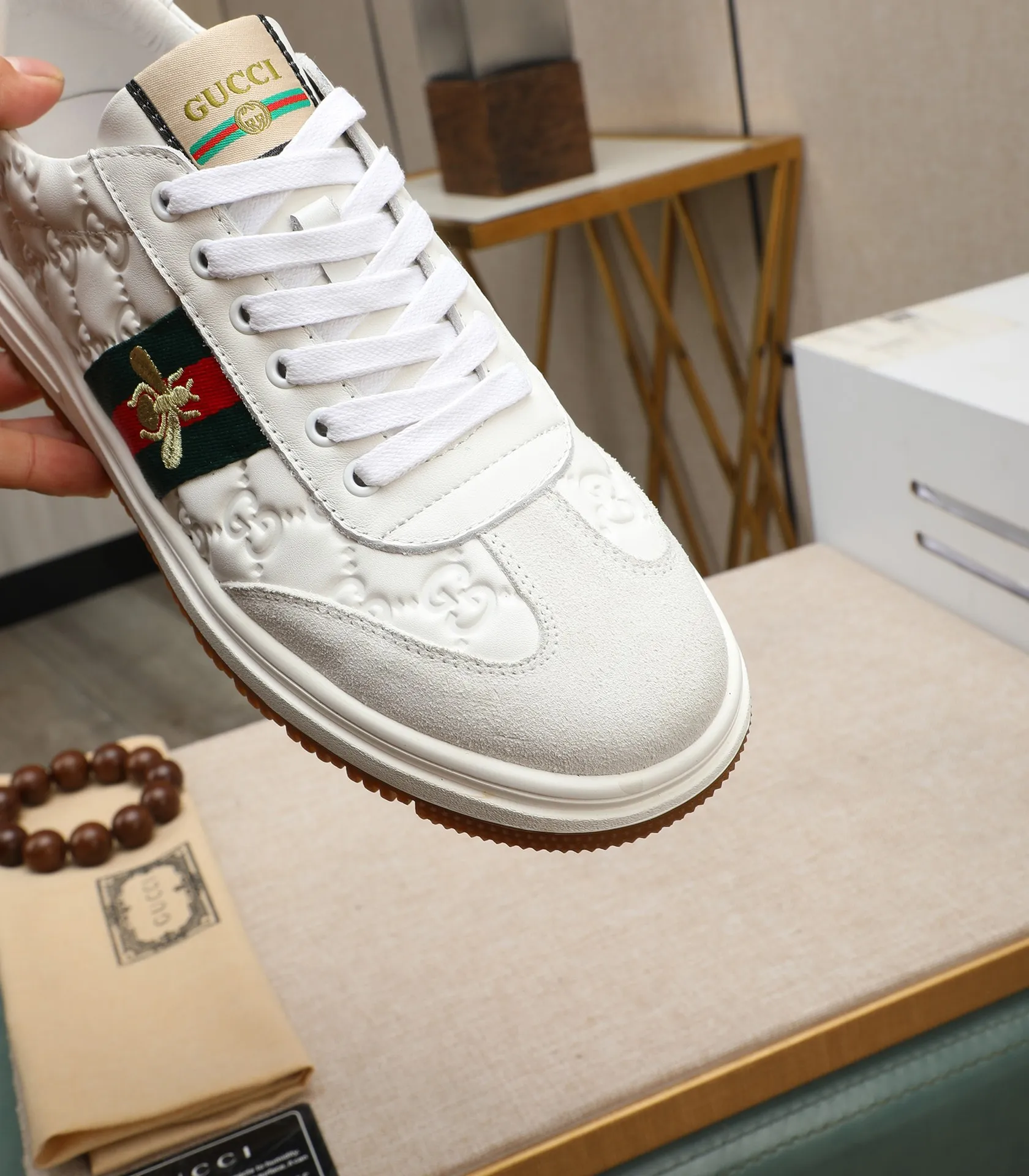 Men's shoes💰440 GUCCI🔍🔍2024 latest spring style On sale at the same time at the counter, original calfskin imported from Italy, genuine leather lining, (high-end, luxury, and class) exquisite workmanship, soles: original soles specially provided by the original factory, ⚠Exclusive double-layer movable molded soles are super comfortable⚠, real photos🎬The real ones are better🔍🔍"High quality·Follow the order" code number 38-44